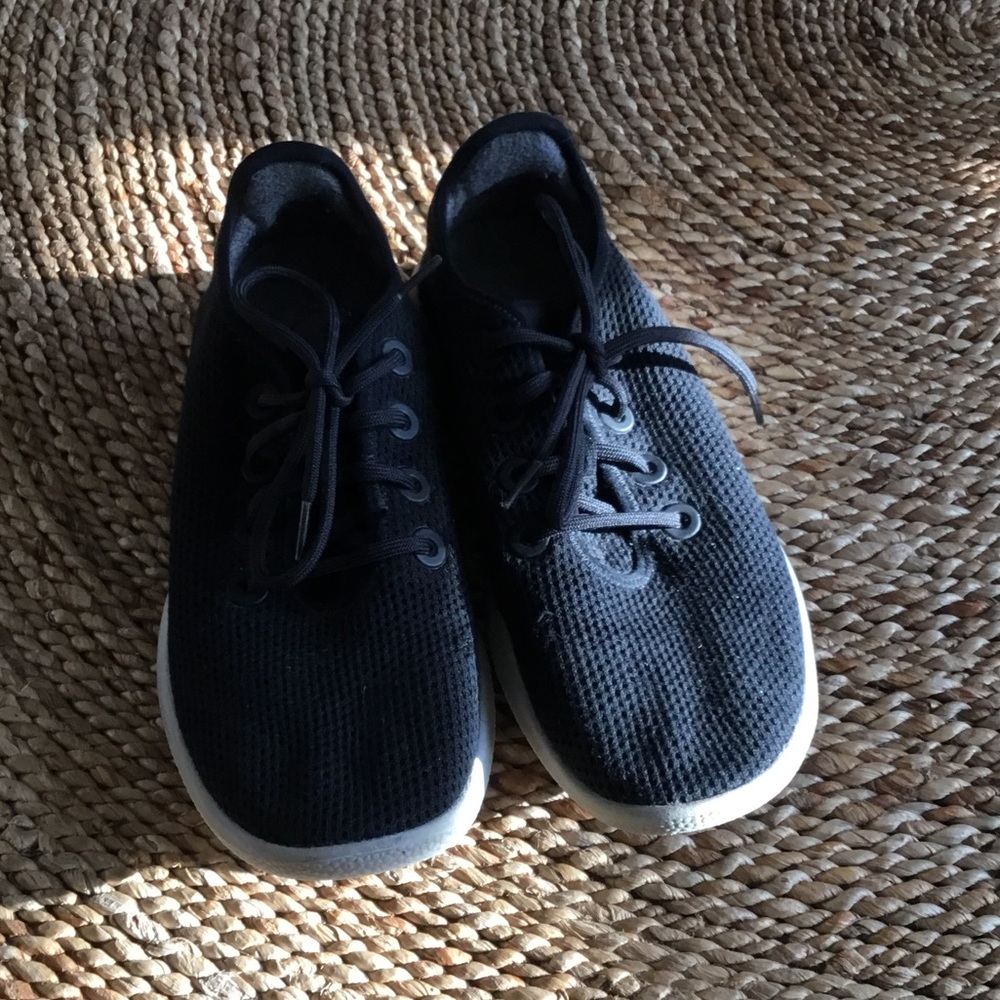 Allbirds womens size 11 Black and White Sneakers